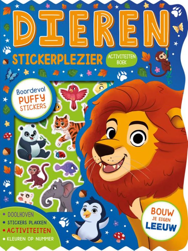 Load image into Gallery viewer, Rebo publishers dieren – stickerplezier activiteitenboek

