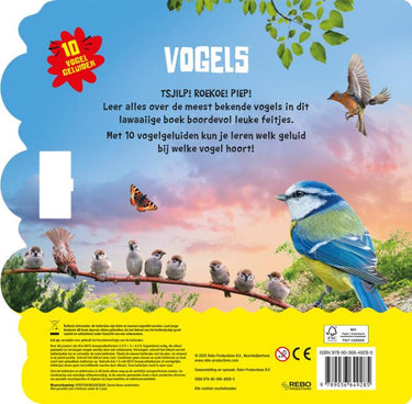 Vogels - 10-geluidenboek 0+