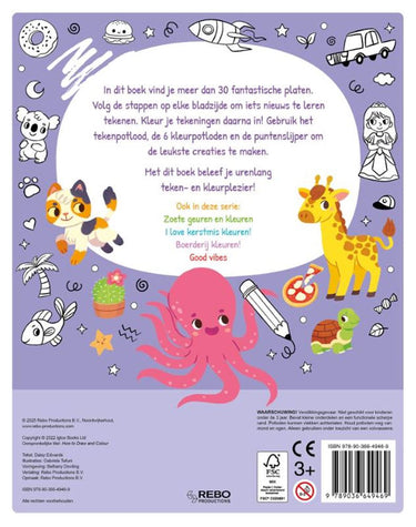 Teken kleur! - kleurmania 2+