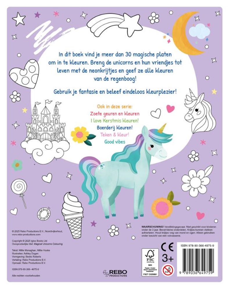 Load image into Gallery viewer, Magische unicorns kleuren! - kleurmania
