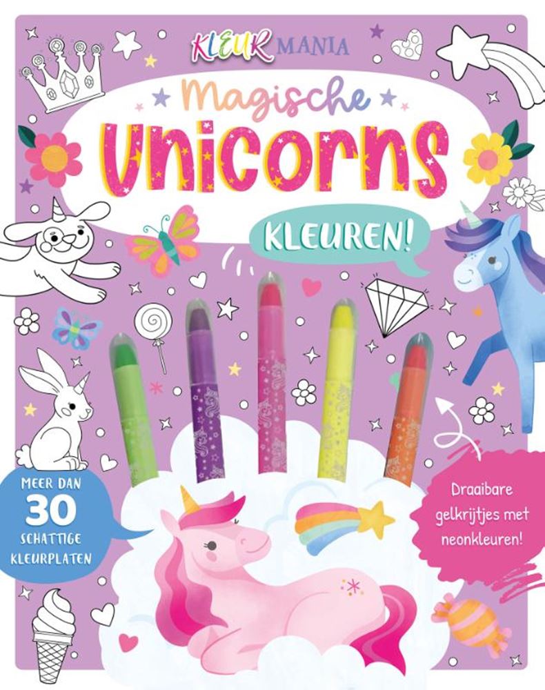 Load image into Gallery viewer, Magische unicorns kleuren! - kleurmania
