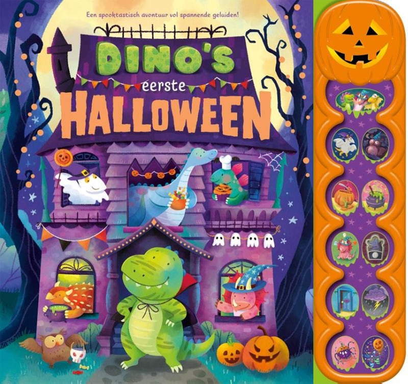 Load image into Gallery viewer, Dino's eerste halloween - 11 geluidenboe
