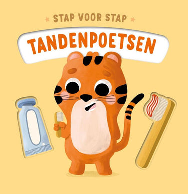 Rebo publishers tandenpoetsen - stap voor stap kartonboekje