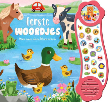 Rebo publishers eerste woordjes - 18-geluidenboek 1+