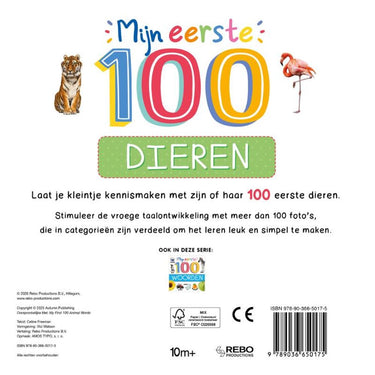Rebo publishers mijn eerste 100 dieren - mijn eerste 100