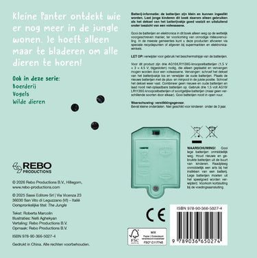Rebo publishers jungle - wat hoor ik daar? - 6 geluiden