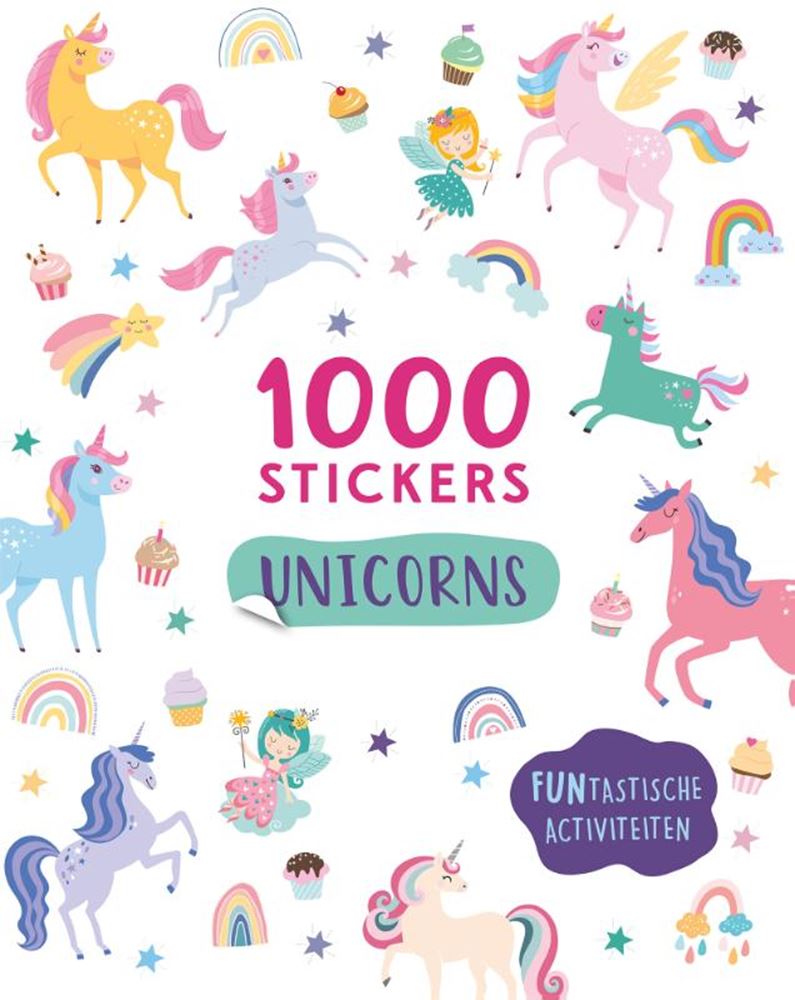 Load image into Gallery viewer, Unicorns friends - 1000 stickers 4+
