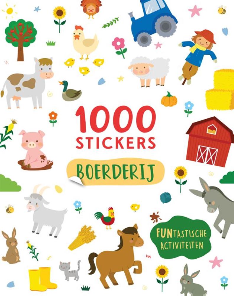 Load image into Gallery viewer, Boerderij - 1000 stickers 4+
