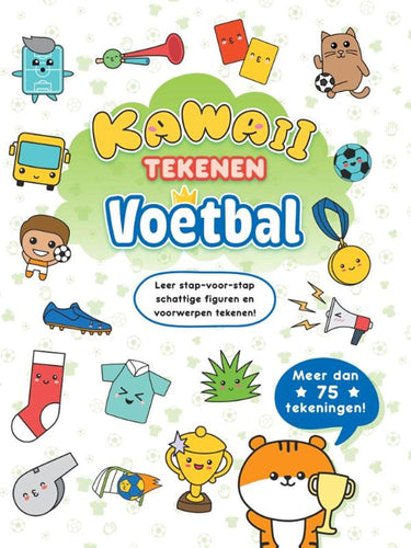 Rebo publishers kawaii tekenen voetbal 6+