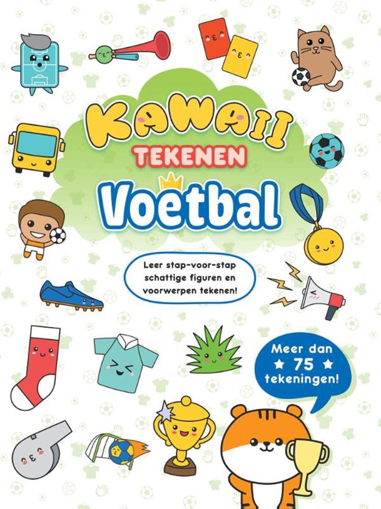 Load image into Gallery viewer, Rebo publishers kawaii tekenen - voetbal
