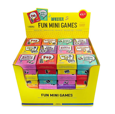 Dsp. fun mini games muziek. 6 x 8 stuks