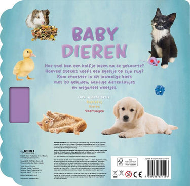 Babydieren - 20-geluidenboek 2+