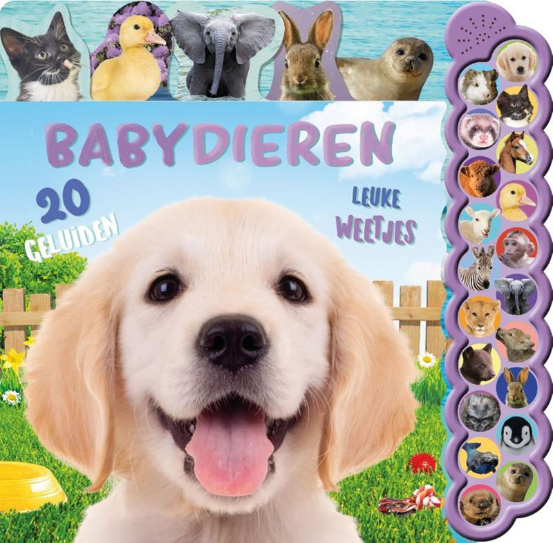 Load image into Gallery viewer, Babydieren - 20-geluidenboek 2+
