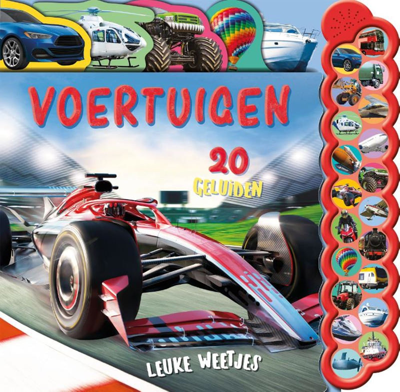 Load image into Gallery viewer, Voertuigen - 20-geluidenboek 2+

