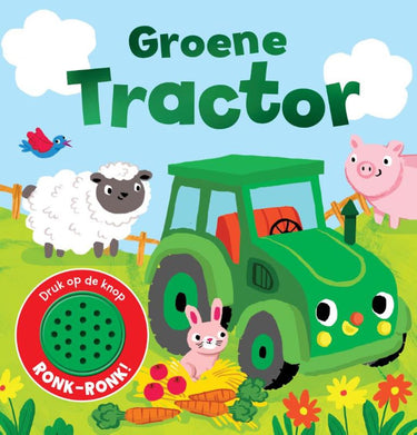Rebo publishers groene tractor - geluidenboek