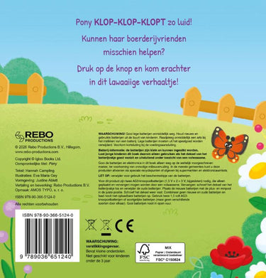 Rebo publishers pony - geluidenboek