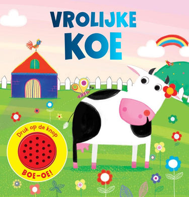 Rebo publishers vrolijke koe - geluidenboek