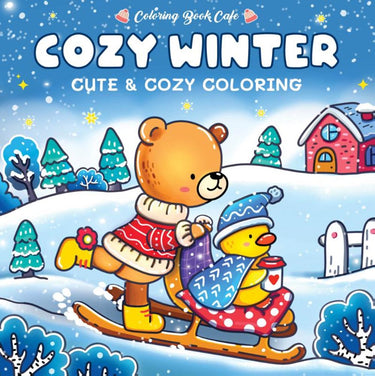 Rebo publishers cozy winter - cute cozy coloring. 6+