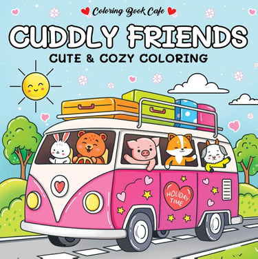 Rebo publishers cuddly friends - cute cozy coloring 6+