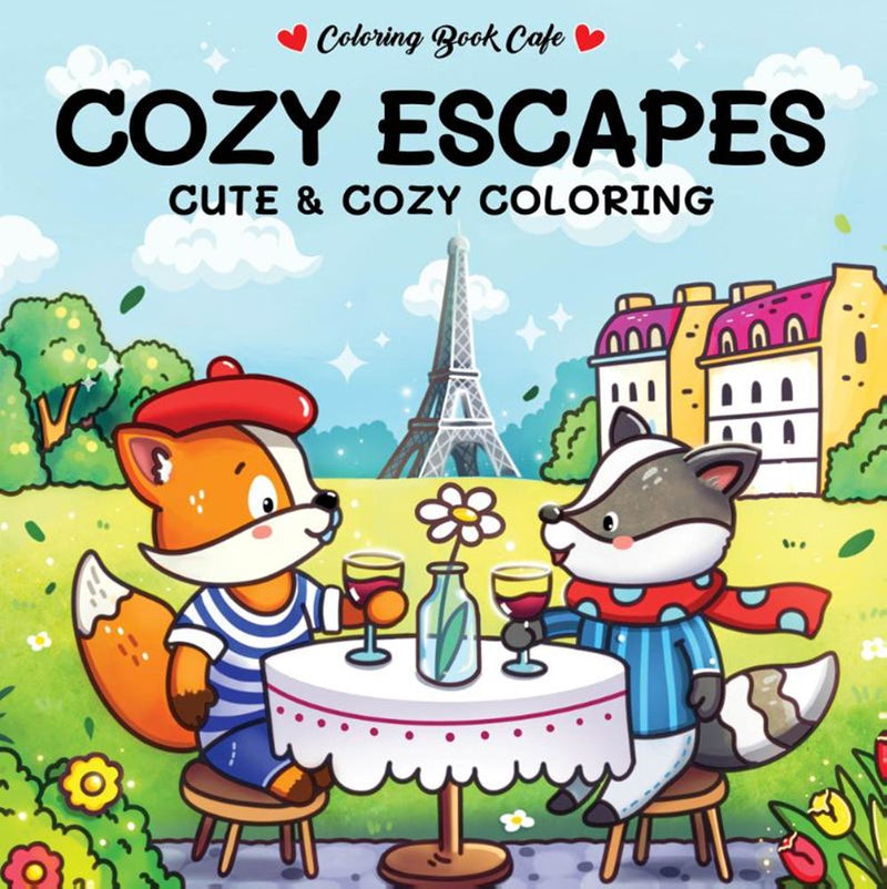 Load image into Gallery viewer, Rebo cozy escapes - cute cozy coloring. 6+
