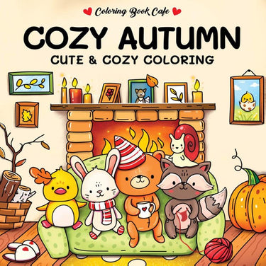Rebo publishers cozy autumn - cute cozy coloring. 6+