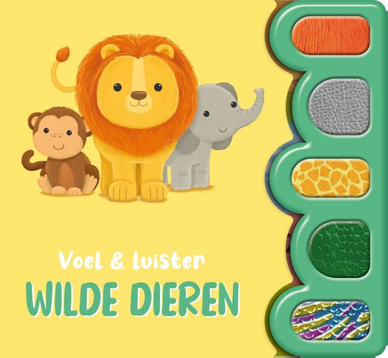 Load image into Gallery viewer, Wilde dieren - voel luister 0+
