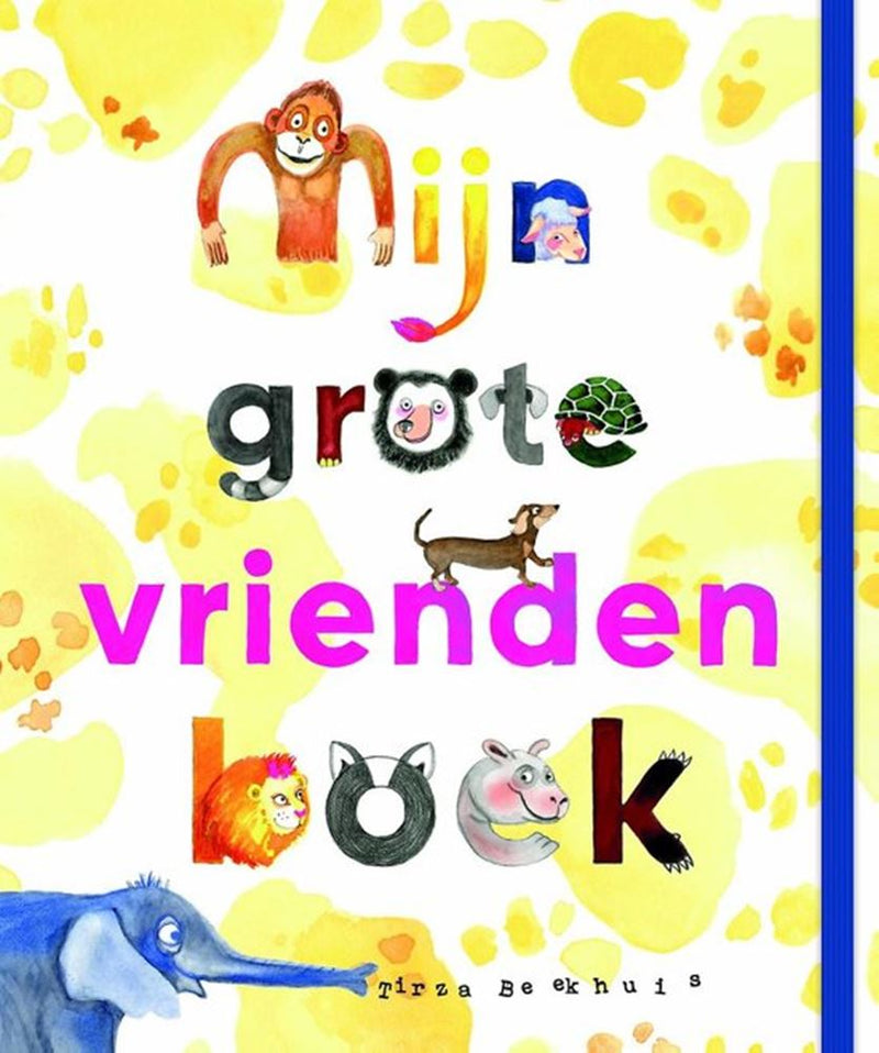 Load image into Gallery viewer, Merkloos sans marque mijn grote vriendenboek. 5+
