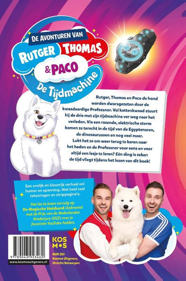 Centraal boekhuis rutger, thomas paco 2: de tijdmachine.
