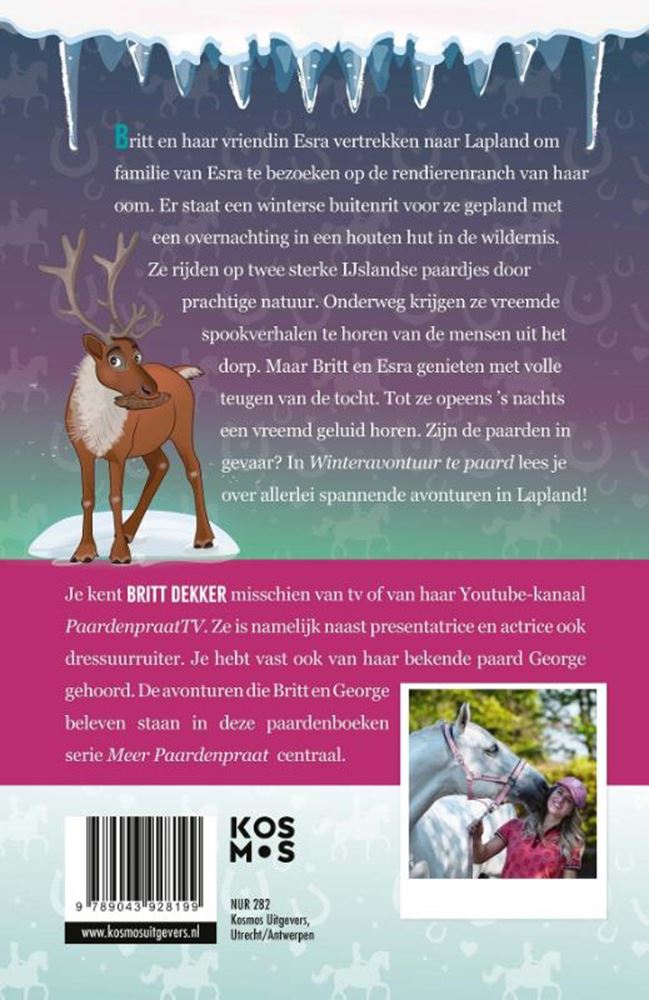 Load image into Gallery viewer, Britt dekker: winteravontuur te paard 7+
