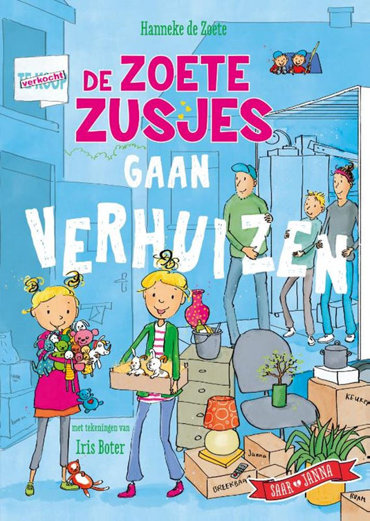 Centraal boekhuis de zoete zusjes gaan verhuizen kinderboek