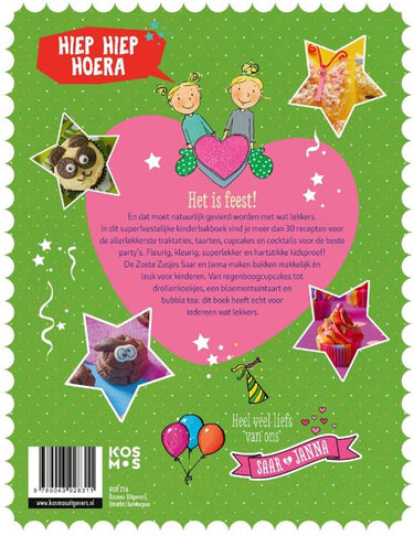 Centraal boekhuis feest met de zoete zusjes: bakboek met meer dan 30 recepten