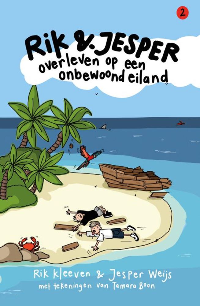 Load image into Gallery viewer, Rik en jesper overleven op een onbewoond
