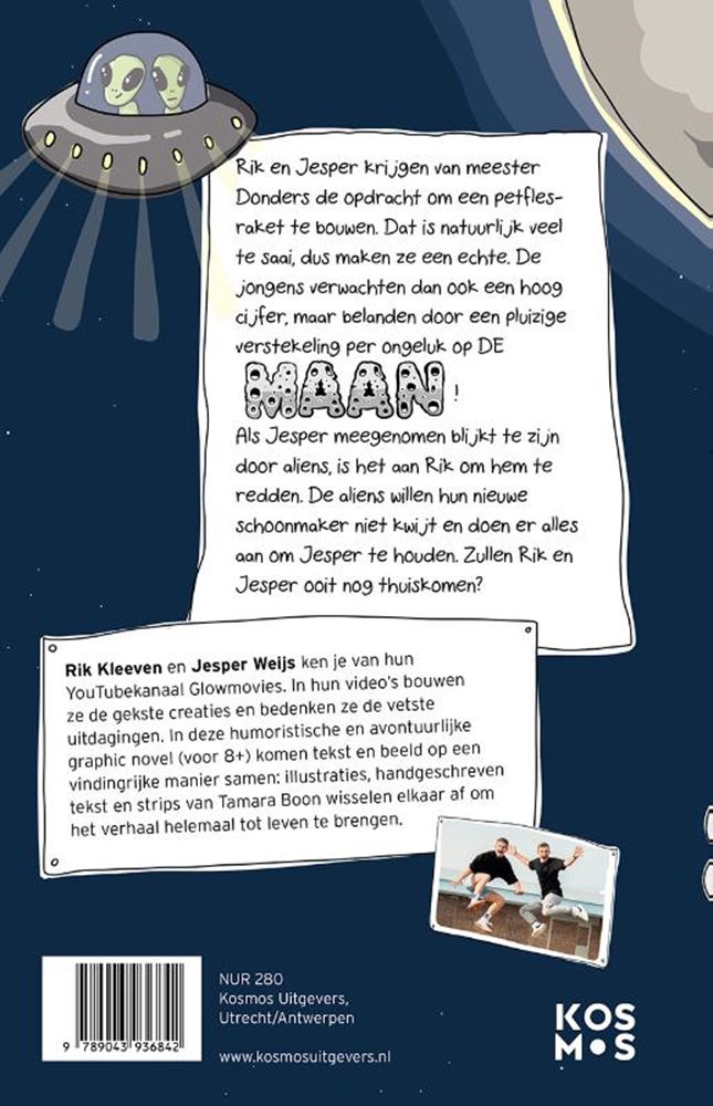 Load image into Gallery viewer, Rik en jesper gaan naar de maan 7+

