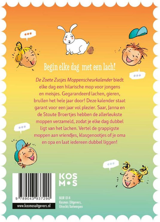 Kosmos uitgevers de zoete zusjes moppenscheurkalender - 2026