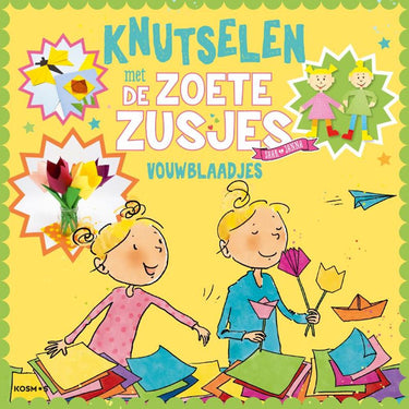 Centraal boekhuis knutselen met de zoete zusjes - vouwblaa