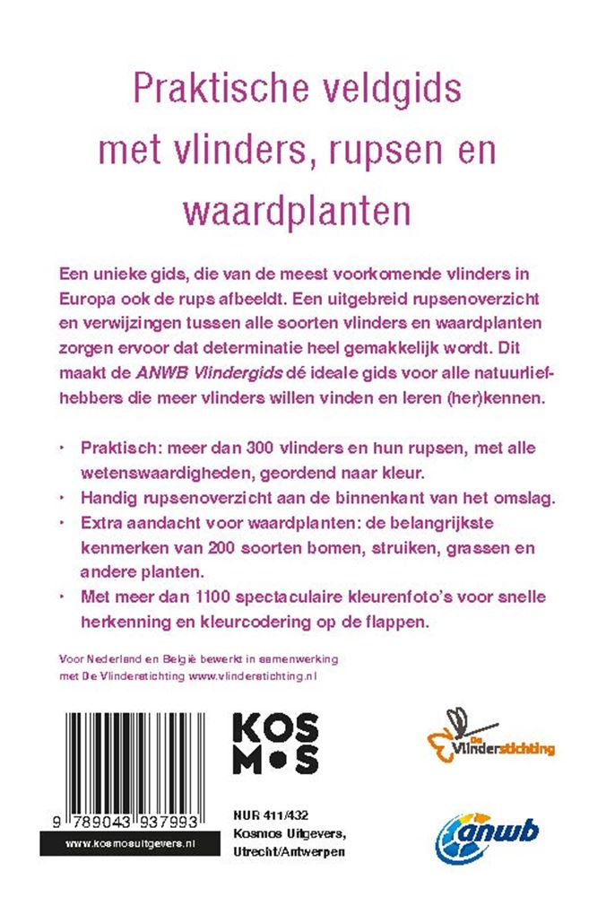 Load image into Gallery viewer, Anwb vlindergids volwassene
