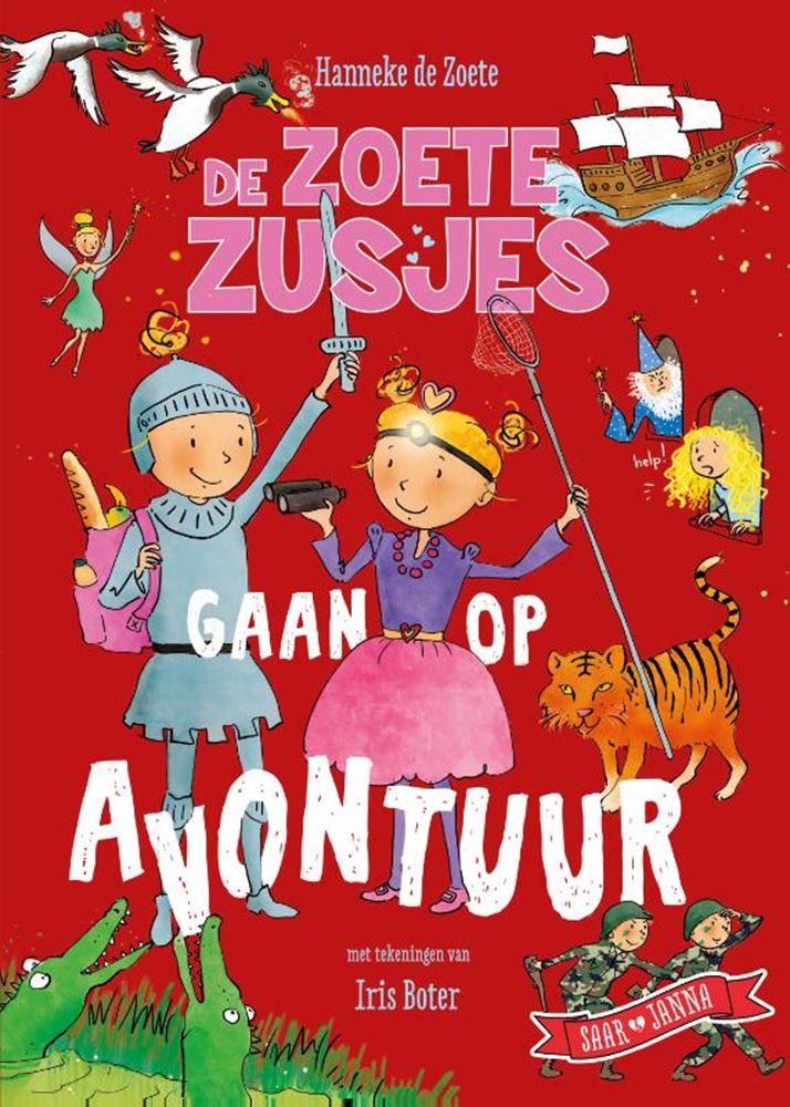 Load image into Gallery viewer, Centraal boekhuis de zoete zusjes gaan op avontuur 7+
