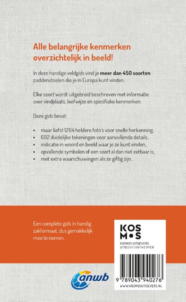Load image into Gallery viewer, Anwb-gids: welke paddenstoel is dat? mee
