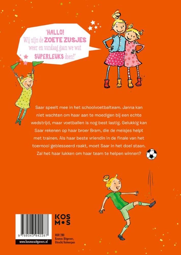Load image into Gallery viewer, Centraal boekhuis de zoete zusjes worden kampioen 4+
