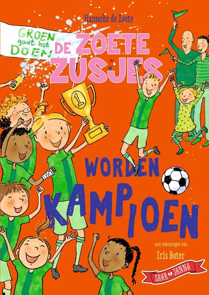 Load image into Gallery viewer, Centraal boekhuis de zoete zusjes worden kampioen 4+
