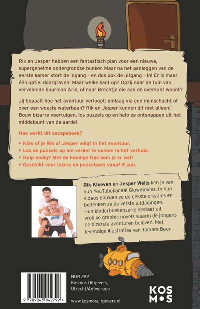 Load image into Gallery viewer, Rik en jesper escapeboek. 7+
