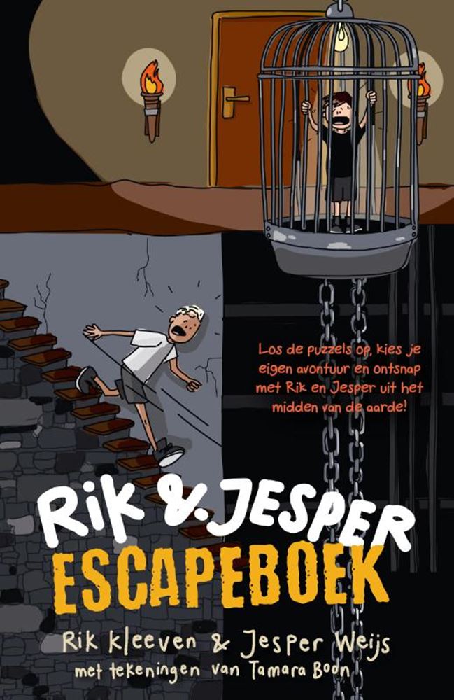 Load image into Gallery viewer, Rik en jesper escapeboek. 7+
