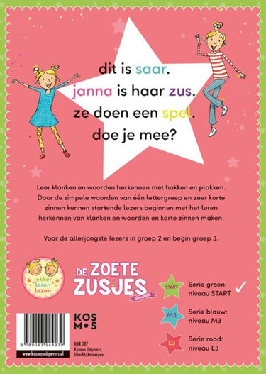 Centraal boekhuis zoete zusjes: een spel met een doos 4+