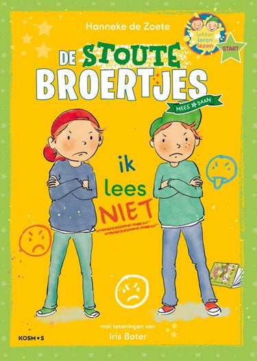 Centraal boekhuis zoete zusjes: ik lees niet 5+