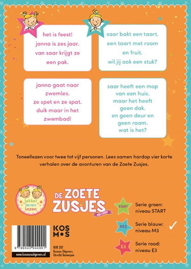 Centraal boekhuis zoete zusjes: het is feest 5+