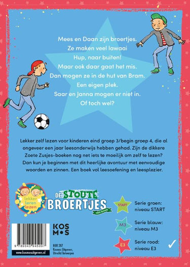 Centraal boekhuis zoete zusjes: een hut in het bos 5+