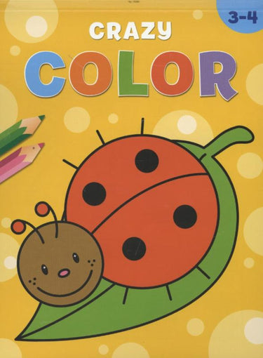 Deltas crazy color (3-4jr) kleurboek