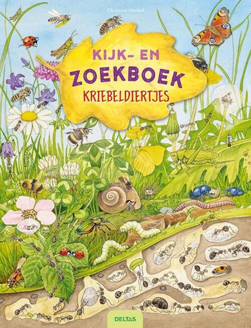 Load image into Gallery viewer, Deltas kijk- en zoekboek - kriebeldiertjes
