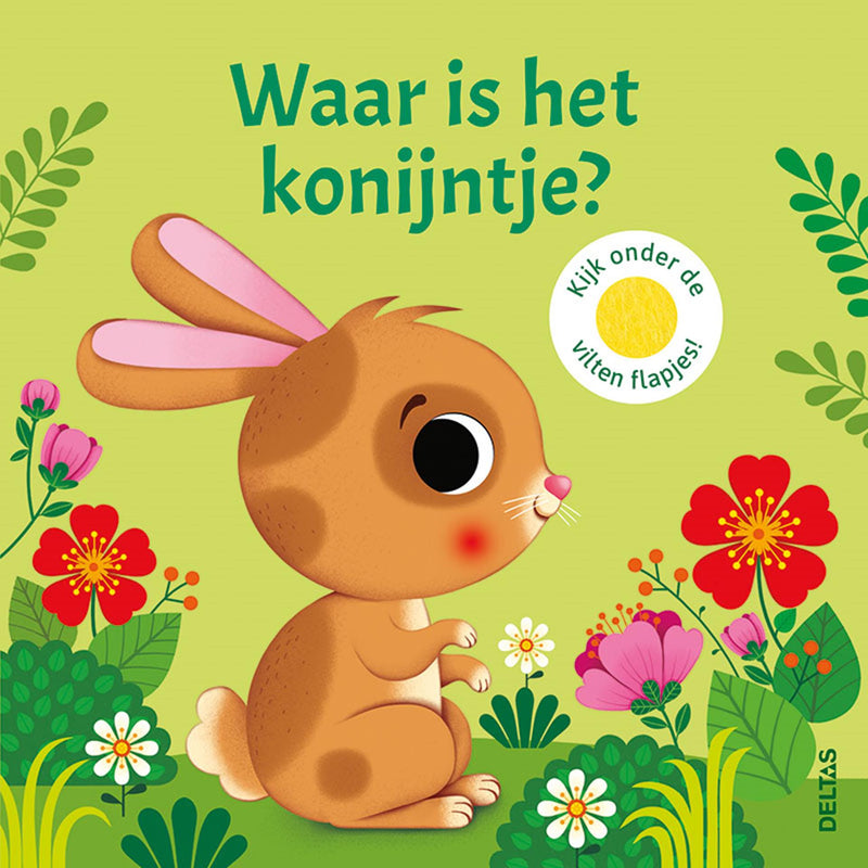 Load image into Gallery viewer, Deltas waar is het konijntje? flapjesboek
