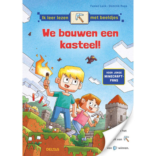 Deltas we bouwen een kasteel! - ik leer lezen met beeldjes